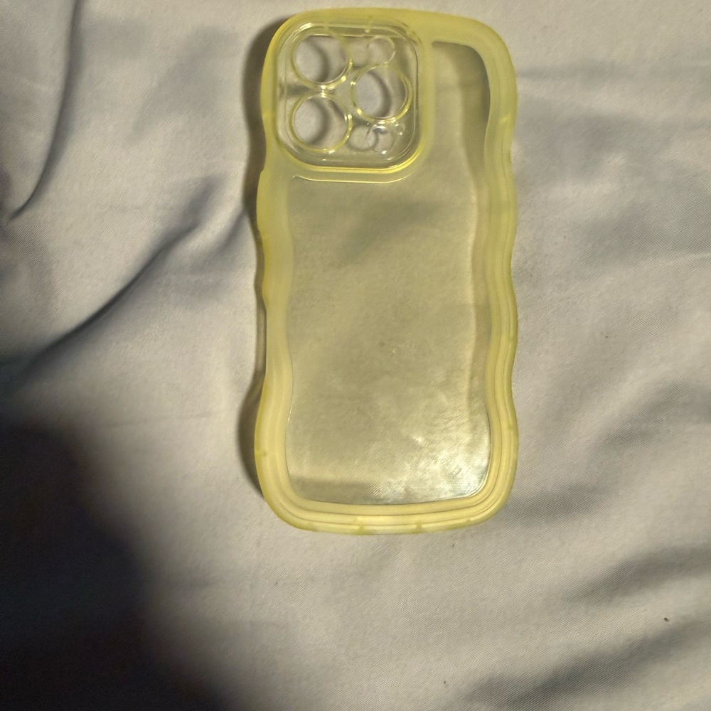 Sleek Yellow Phone Case